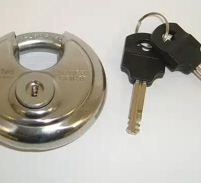 Maximum Security Post Padlock