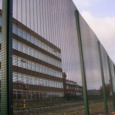 Anti Climb Mesh Fencing Black